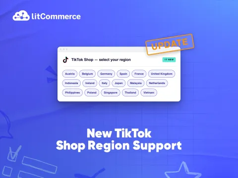 TikTok Shop Regions-selection