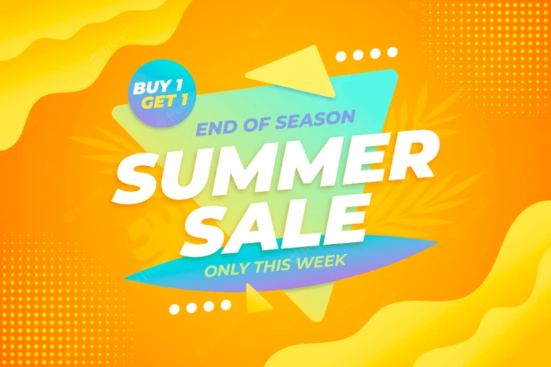 example for seasonal sales banner