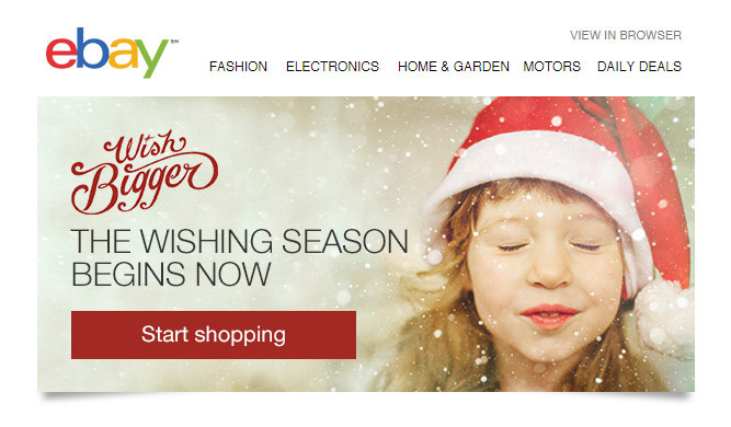 ebay holiday sale - Christmas