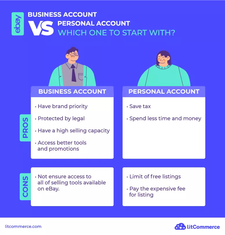eBay Business Account vs Personal Account: Pros and Cons