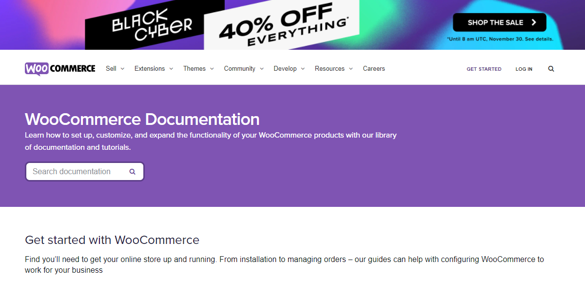 WooCommerce knowledge base