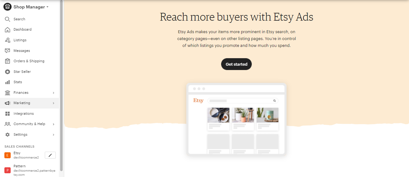 WooCommerce vs Etsy- Etsy shippingEtsy registation process-Etsy dashboard
