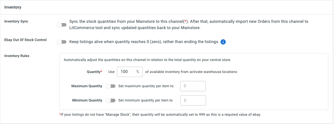 Integrate Shopify with eBay - Inventory Sync