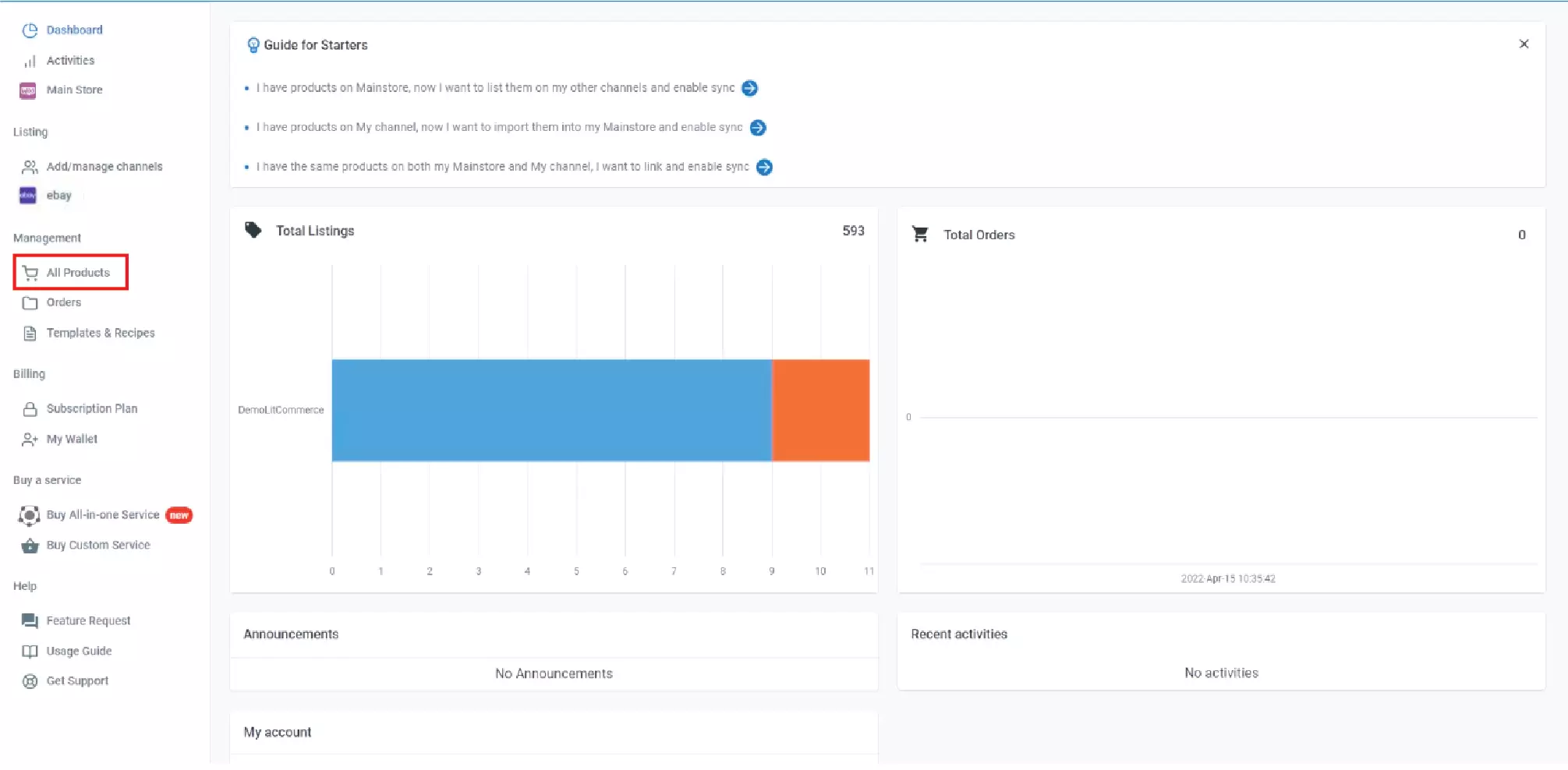 sell on woocommerce and ebay