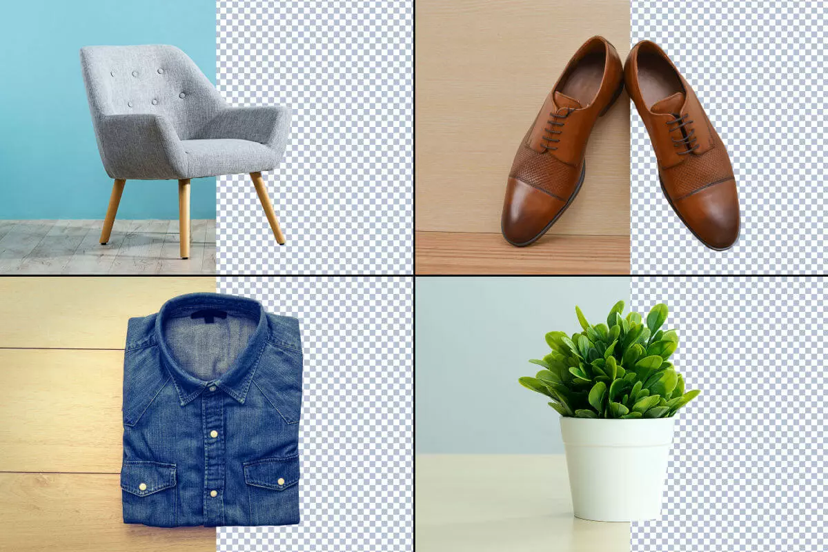 Edit your product images by removing background