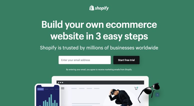 Shopify is the first candidate for Etsy competitors in craft sectors
