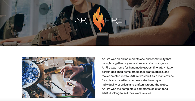 ArtFire also makes a great place to sell handmade online