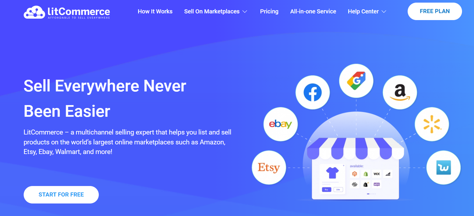 multichael selling listing software litcommerce