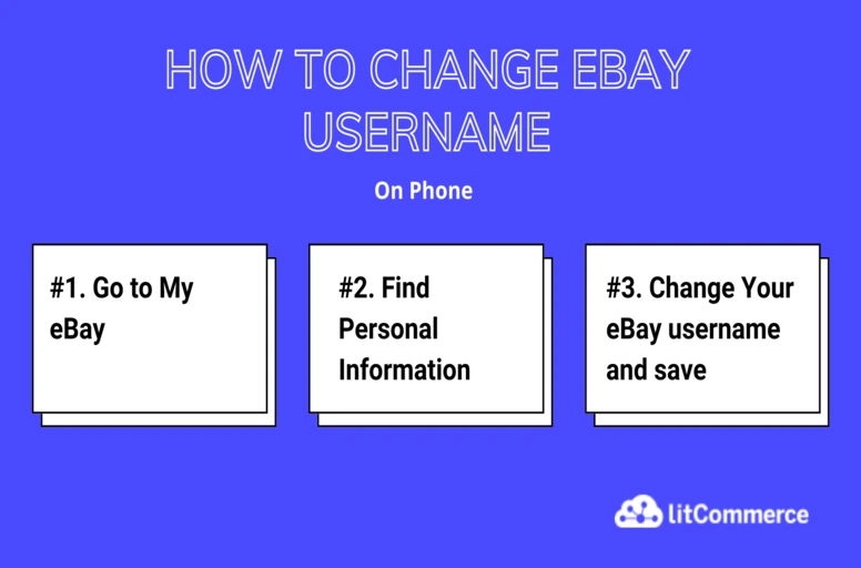 change ebay username on phone