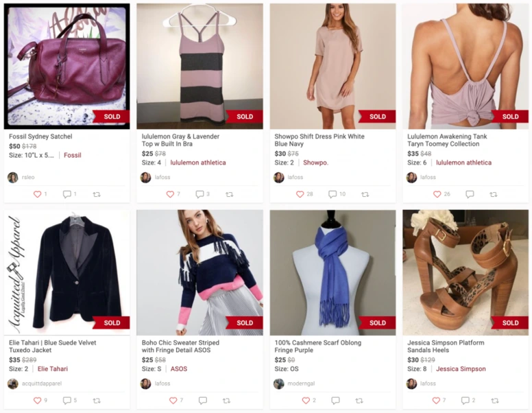 products to sell on Poshmark