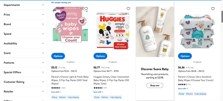 walmart best seller - babycare products