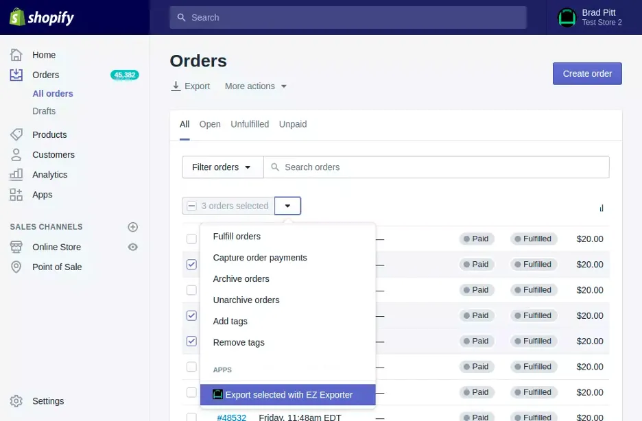 manage orders and sell on wish through shopify