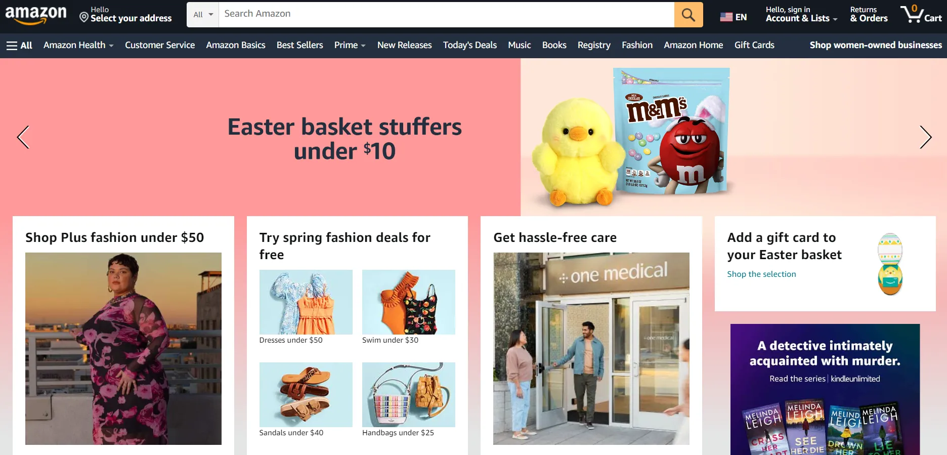 Amazon online selling platform