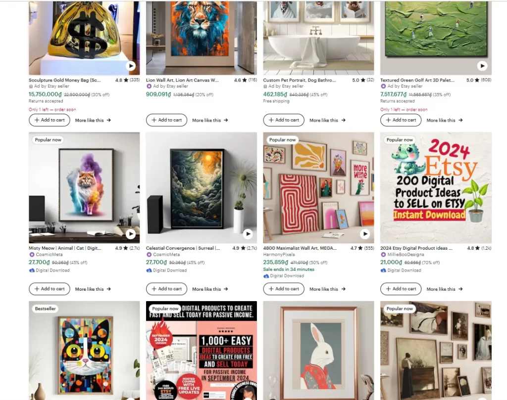 art and collectibles etsy