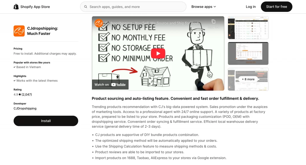 CJdropshipping: Much Faster