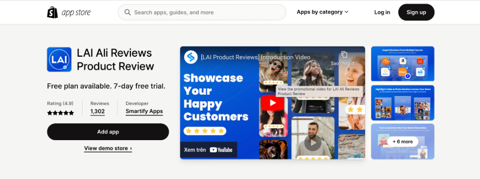 LAI Product Review: Best Shopify review apps