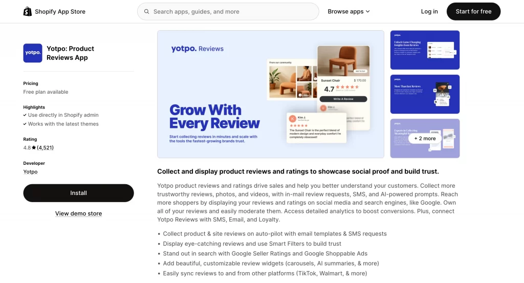 Yotpo: Product Reviews App