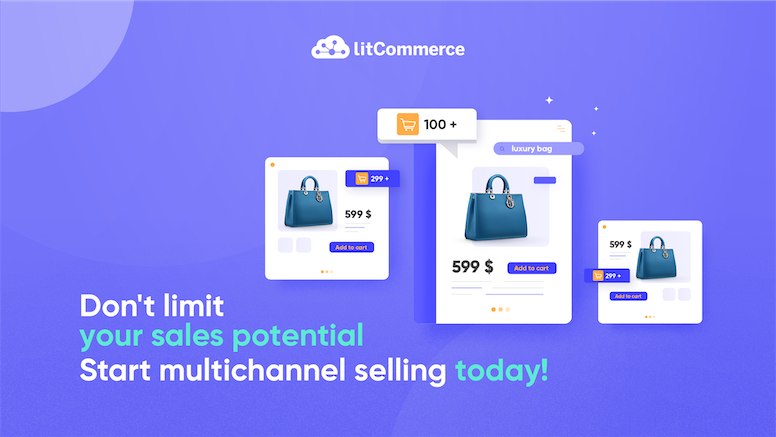 ebay vs amazon shipping - sell on both with LitCommerce - multichannel selling