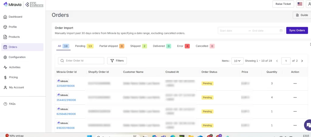 cedcommerce order management