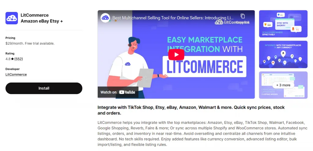 litcommerce shopify inventory management apps