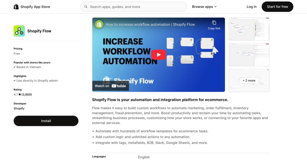 Shopify Flow