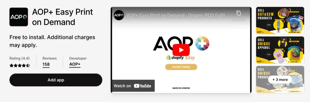 Shopify print on demand apps