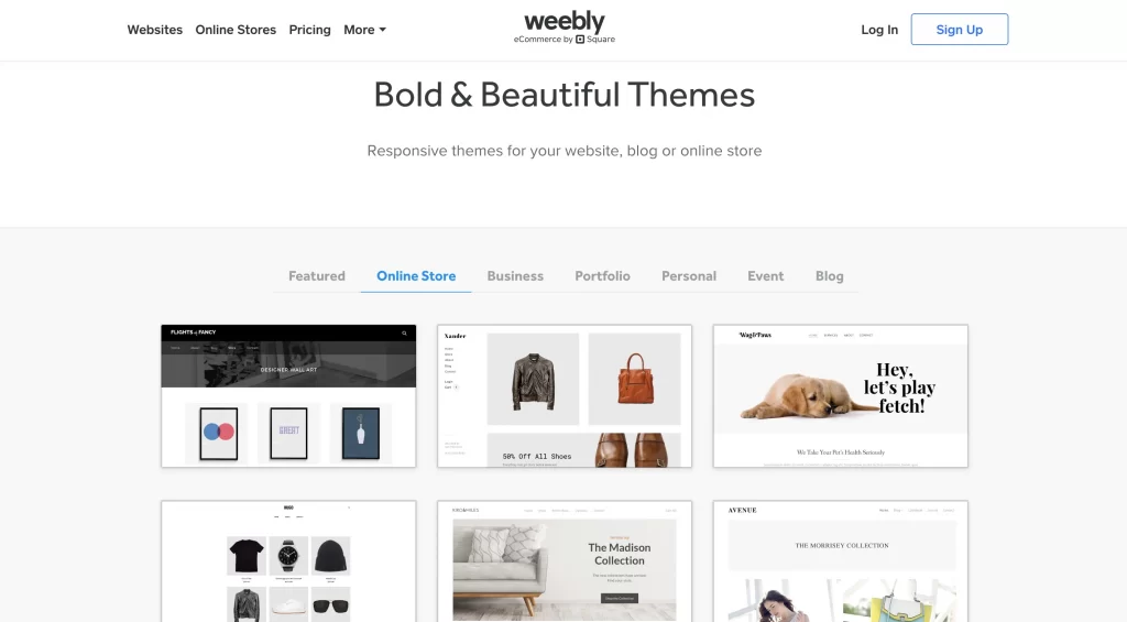 shopify vs weebly