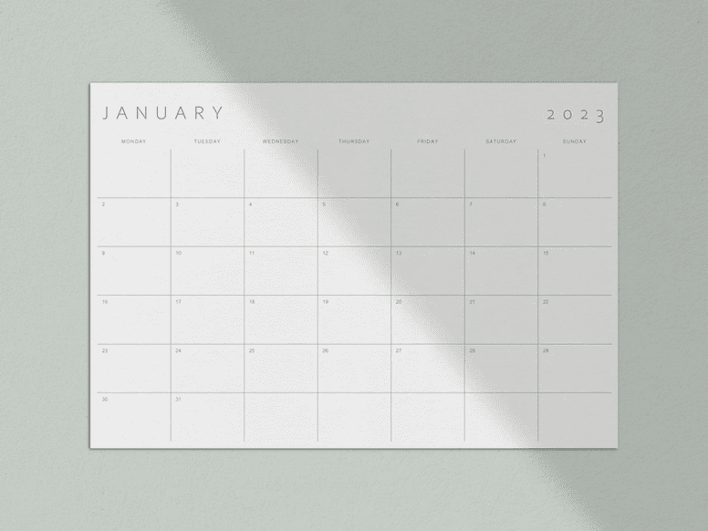 Calendar - best products on Etsy