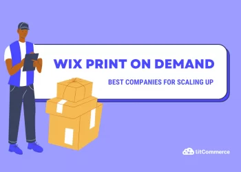 Wix print on demand