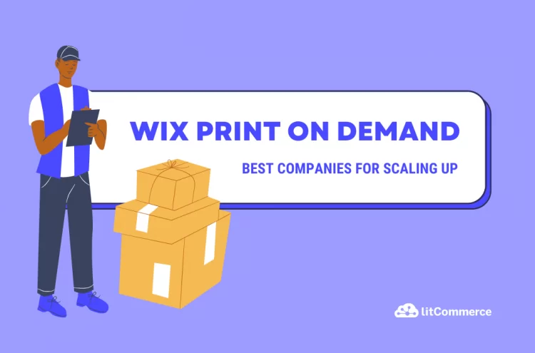 Wix print on demand