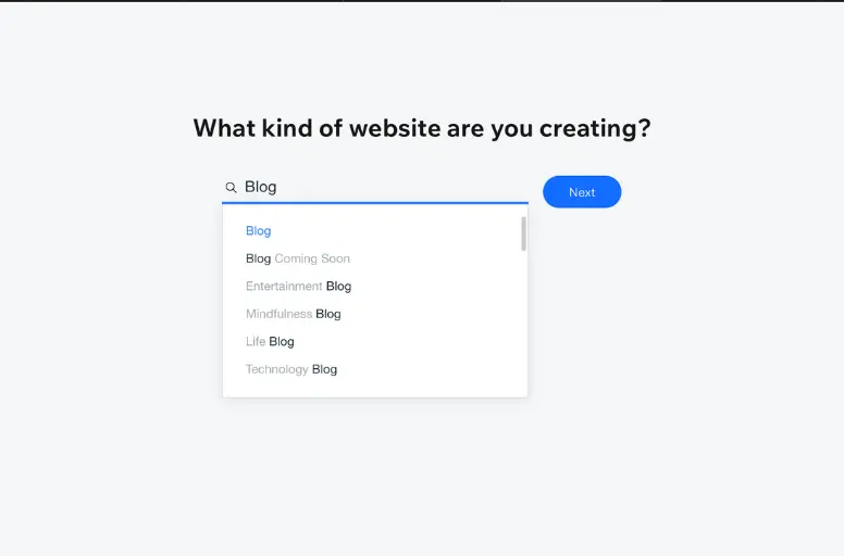 Create a blog on a Wix website 