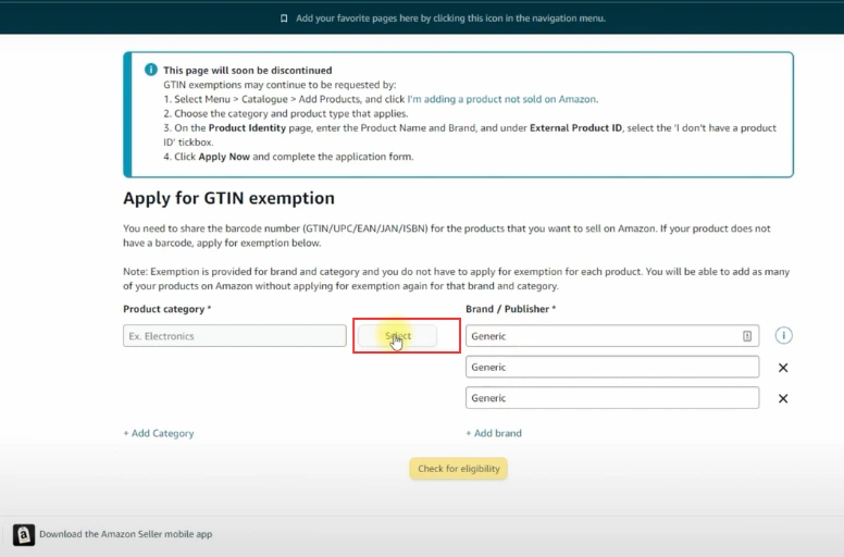 How to Apply for GTIN Exemption on Amazon 