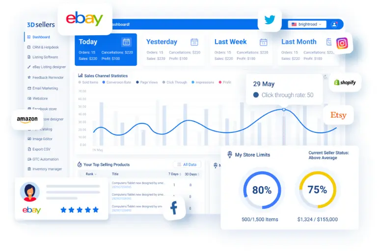 ebay selling tool - 3d seller