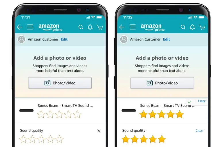 Quality ratings and reviews greatly enhance a product's chances of obtaining the Amazon's Choice badge