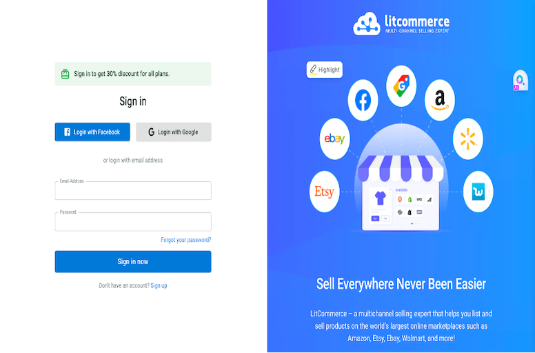 litcommerce app for multichannel retailers