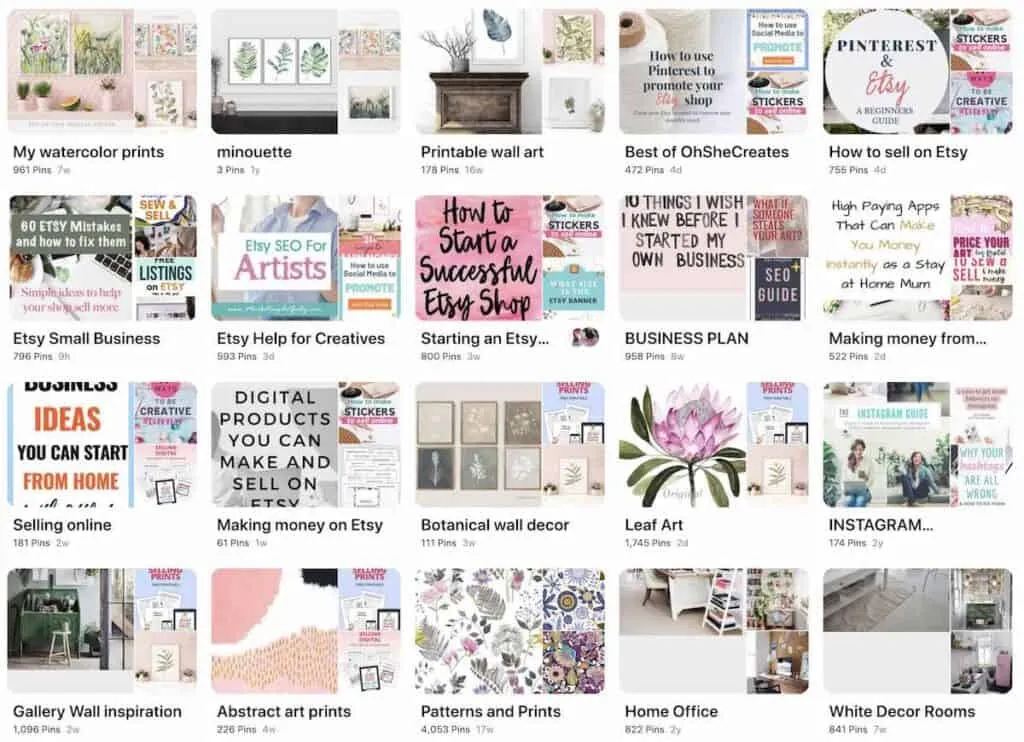 promote etsy listings in pinterest