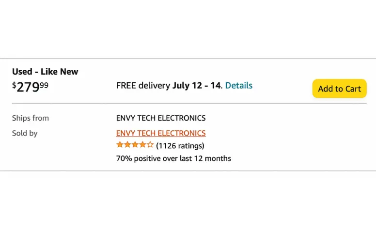 Amazon Used Items: Like New product 