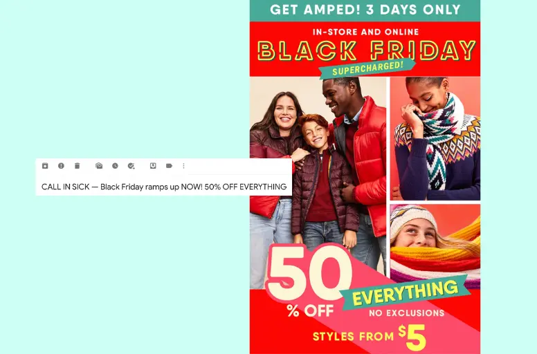 Top 6 Best Black Friday Email Subject Lines