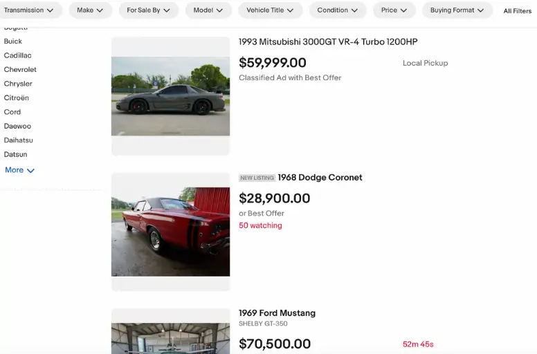 Selling A Car On EBay: Step-by-Step Guide [Sep 2023]