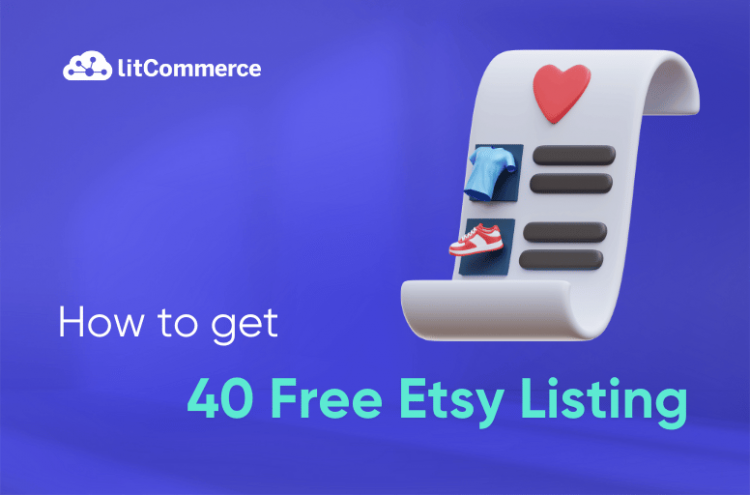 How to Get 40 Free Etsy Listing