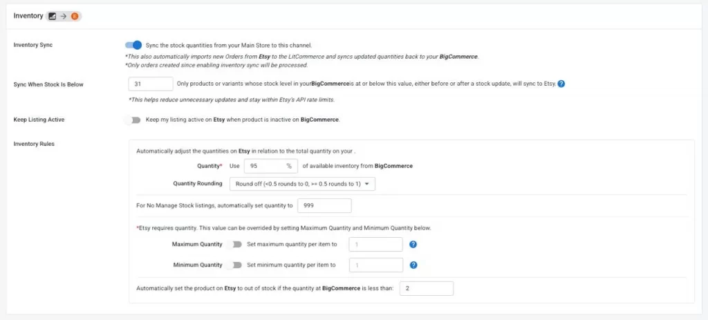 Inventory sync 1 Inventory synchronization