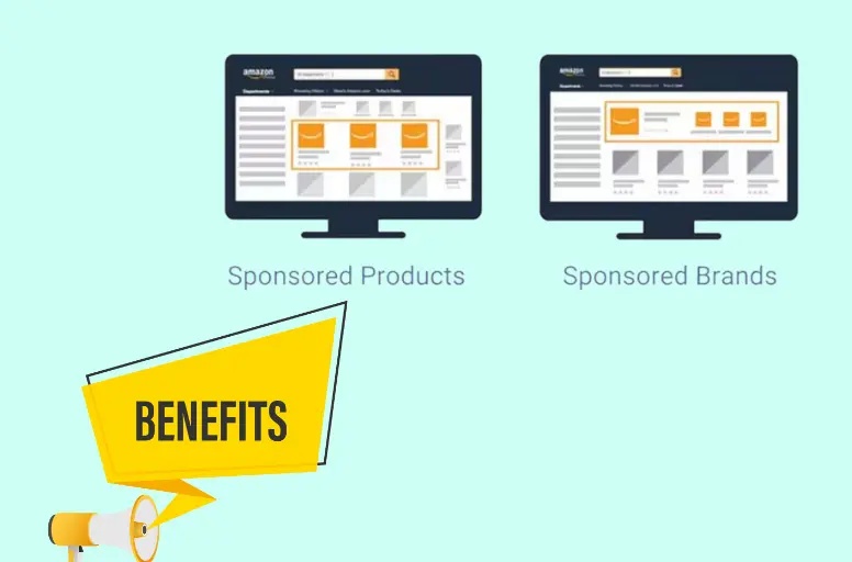 Amazon sponsored products vs sponsored brands: Benefits
