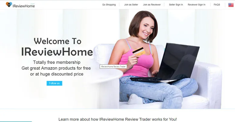 iReviewHome home page