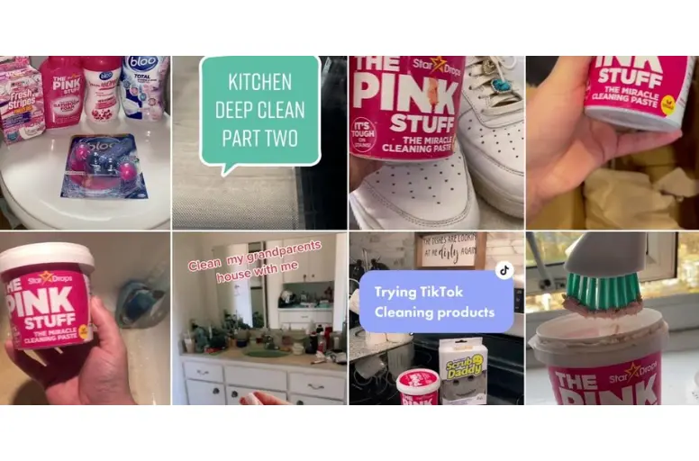 The Pink Stuff went viral on TikTok