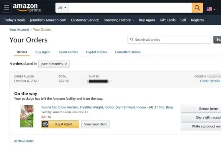 Order issue is another reason for Amazon account on hold