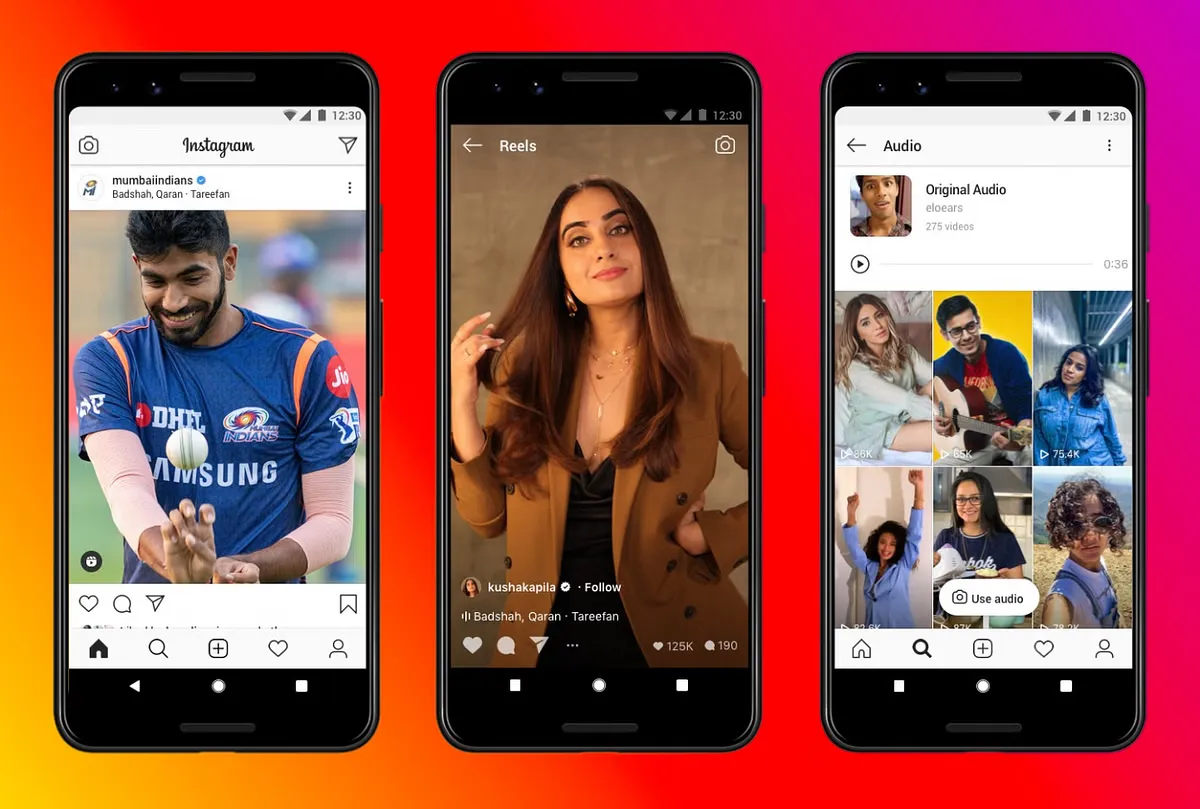 apps like tiktok instagram reels