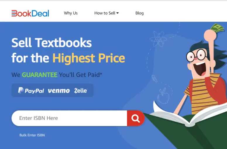 Book Deal is the best place to sell books online for beginners