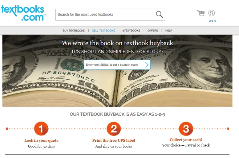Textbooks is the best place to sell textbooks online