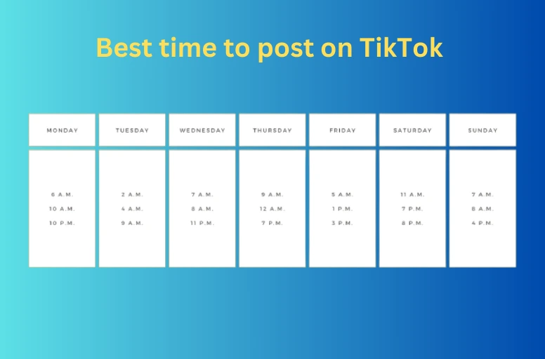 Best time to post on TikTok