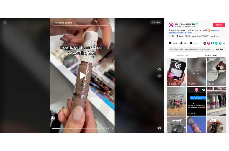 How-to video of @essence.cosmetics 
